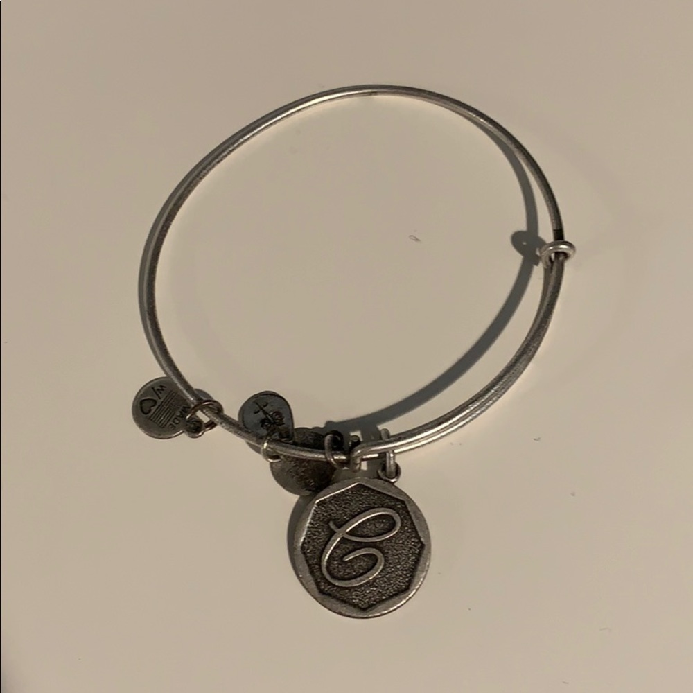 Silver ‘C’ Initial bracelet